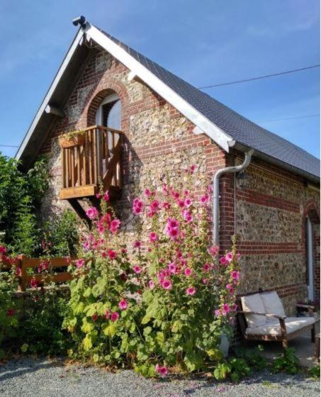 Eco-Gite La Chambre Du Vanneur Mentheville Buitenkant foto